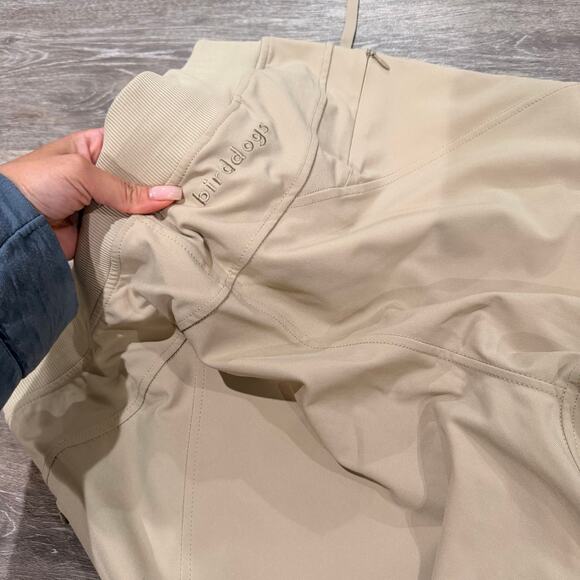 BIRDDOGS Boom Brand Tan Khaki Joggers Golf Athletic Pants Large - Picture 2 of 8